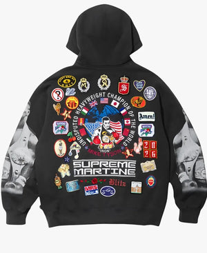 SupremexMartineRoseMikeTysonHoodedSweatshirt