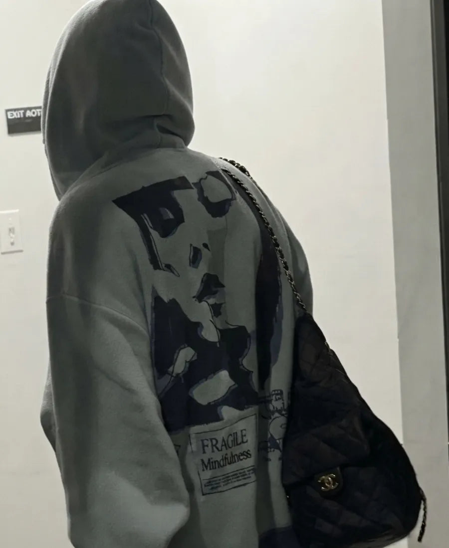 TaylorSwiftMidnightsTealColorBlockHoodie