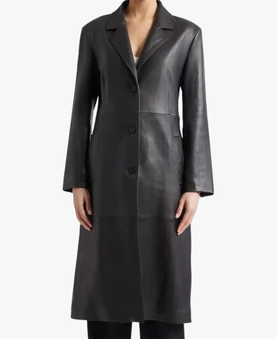 TaylorSwiftPatientZeroLeatherCoat