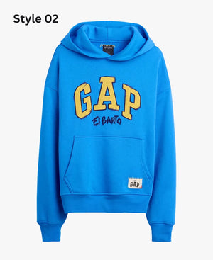 TheSimpsonsxGapVintageSoftBlueHoodie