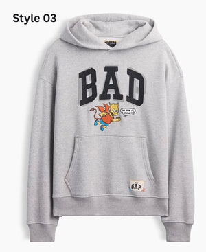TheSimpsonsxGapVintageSoft2026GreyHoodie