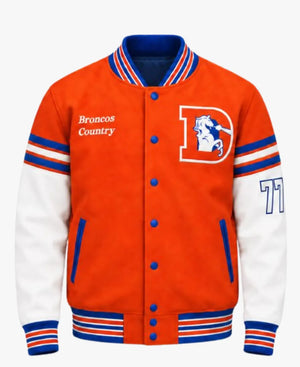 TimTebow2026DenverBroncosVarsityJacket