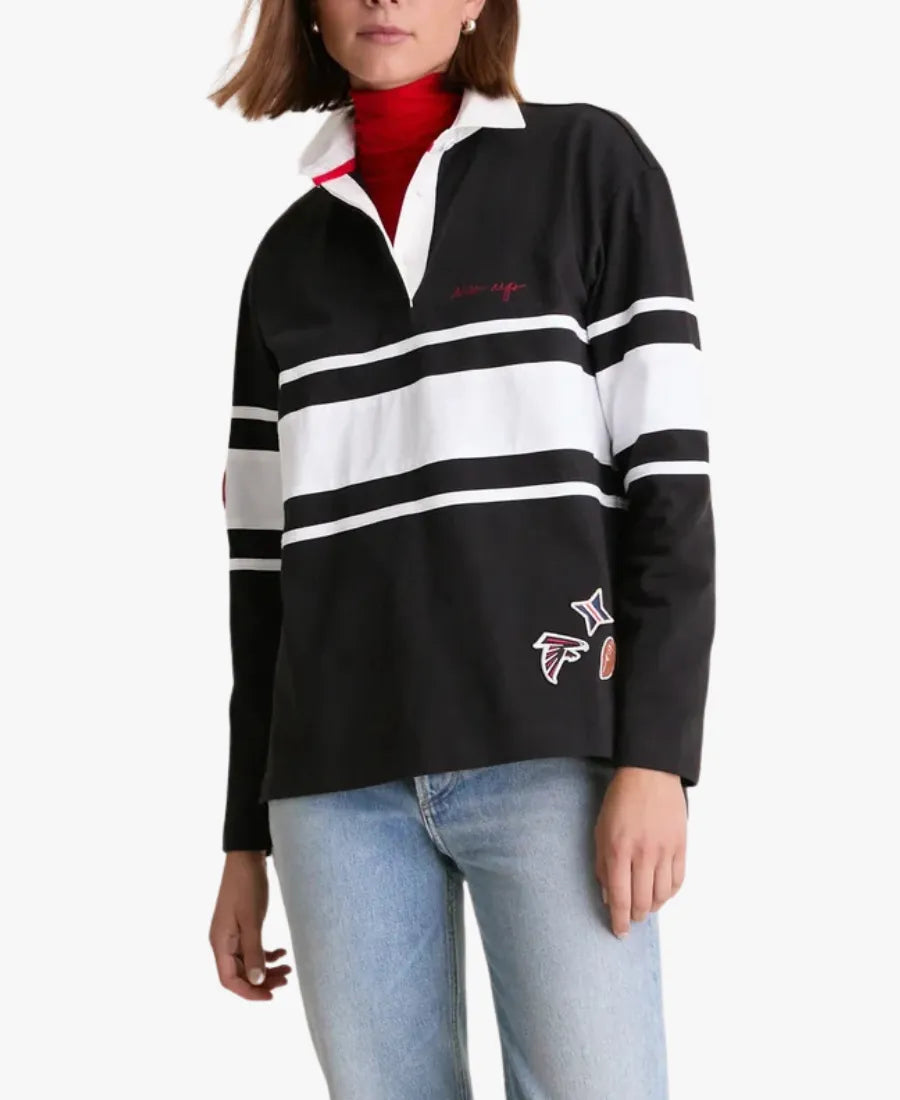 TuckernuckxFanaticsAtlantaFalconsRugbyPoloShirt