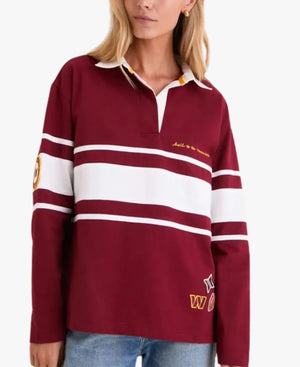 TuckernuckxFanaticsCommandersRugbyPoloShirt