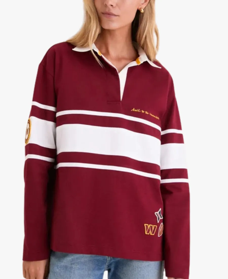 TuckernuckxFanaticsCommandersRugbyPoloShirt