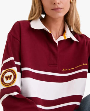 TuckernuckxFanaticsCommanders2026RugbyPoloShirt