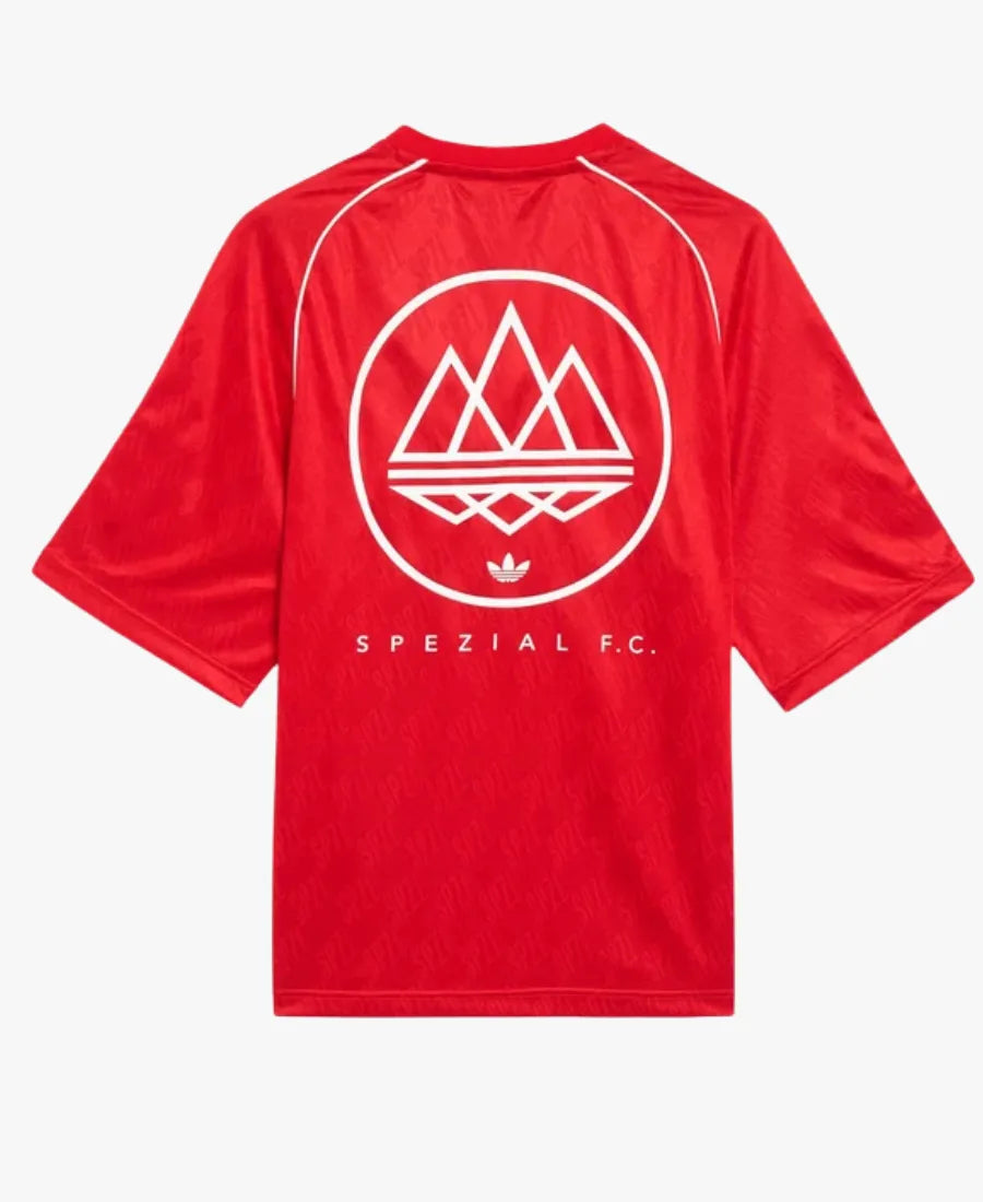 UnisexAdidasSPZLxLiverpool2026FCFootballTeamRedT-Shirt