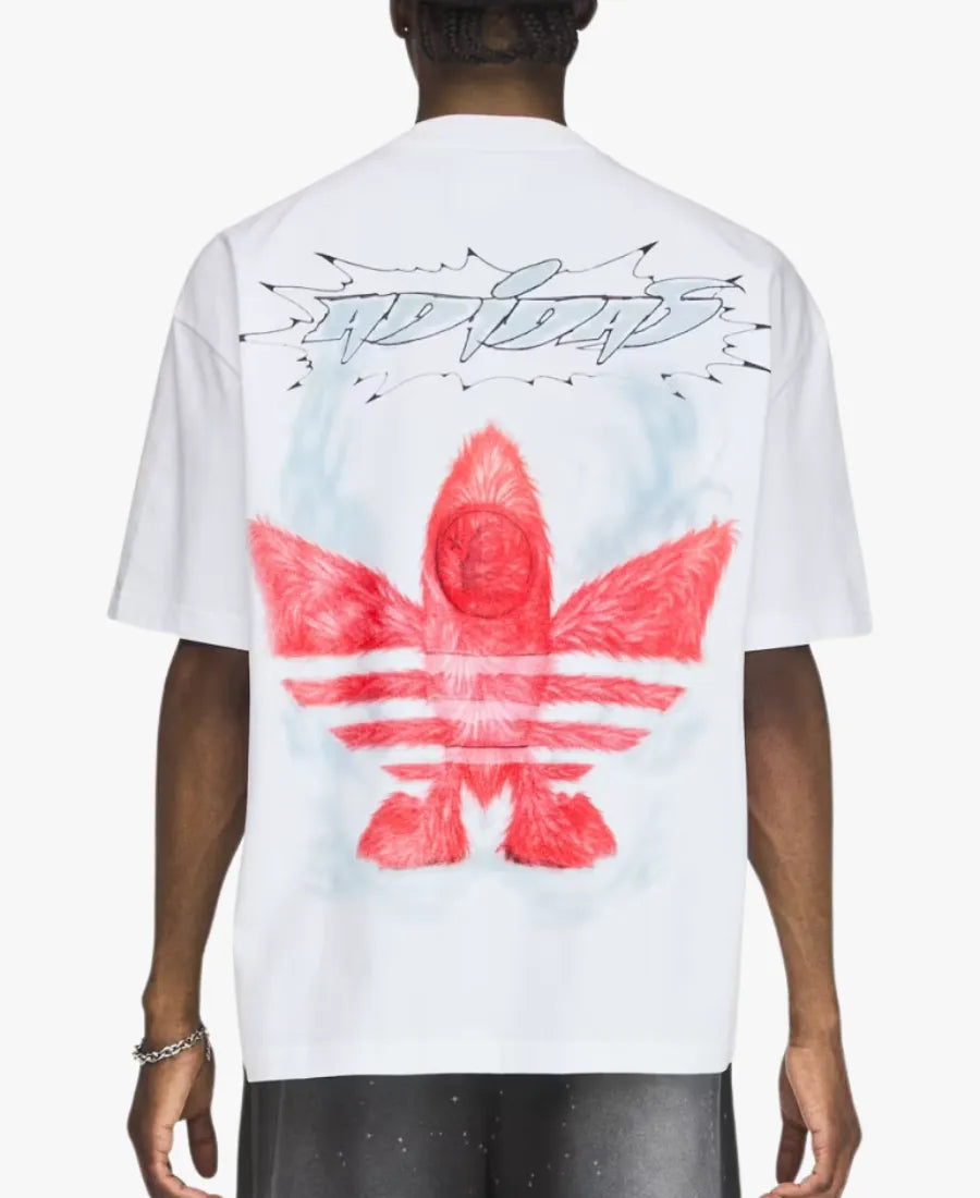 AdidasxHellstarWhiteT-Shirt