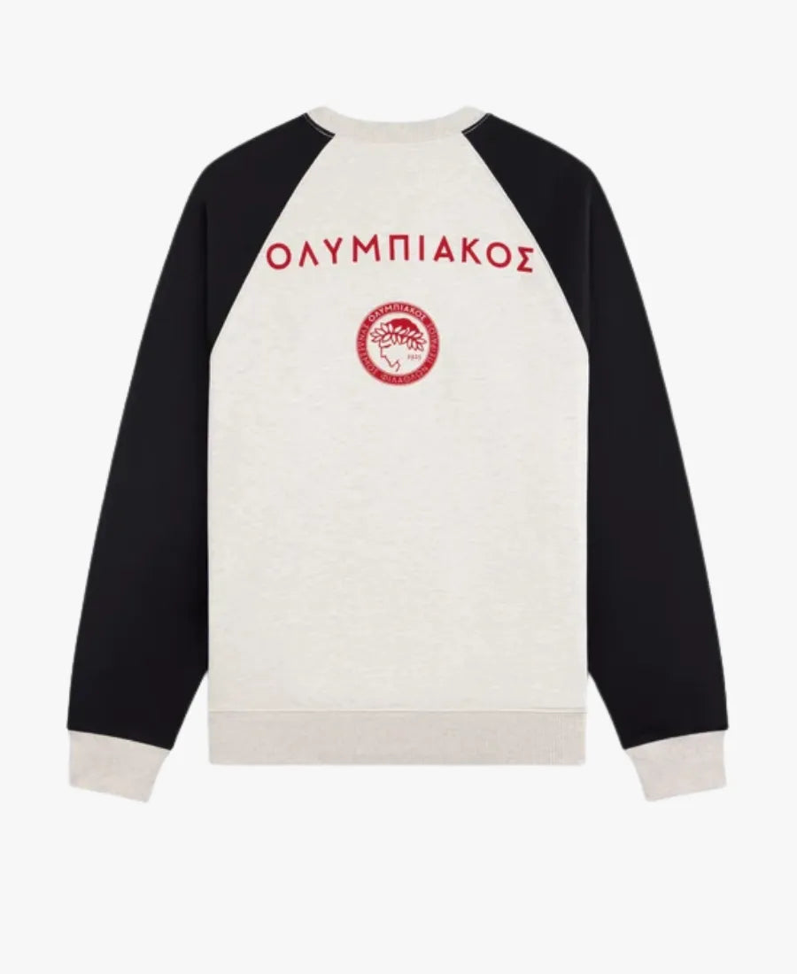 AimeLeonDorexOlympiacosF.C.2026ColorblockCrewneckSweatshirt
