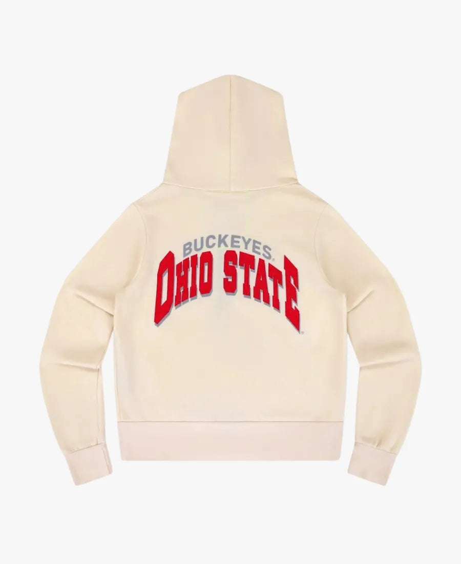 AviatorNationxOhioStateUniversityCollegeTour2026White5-StarZip-UpHoodie