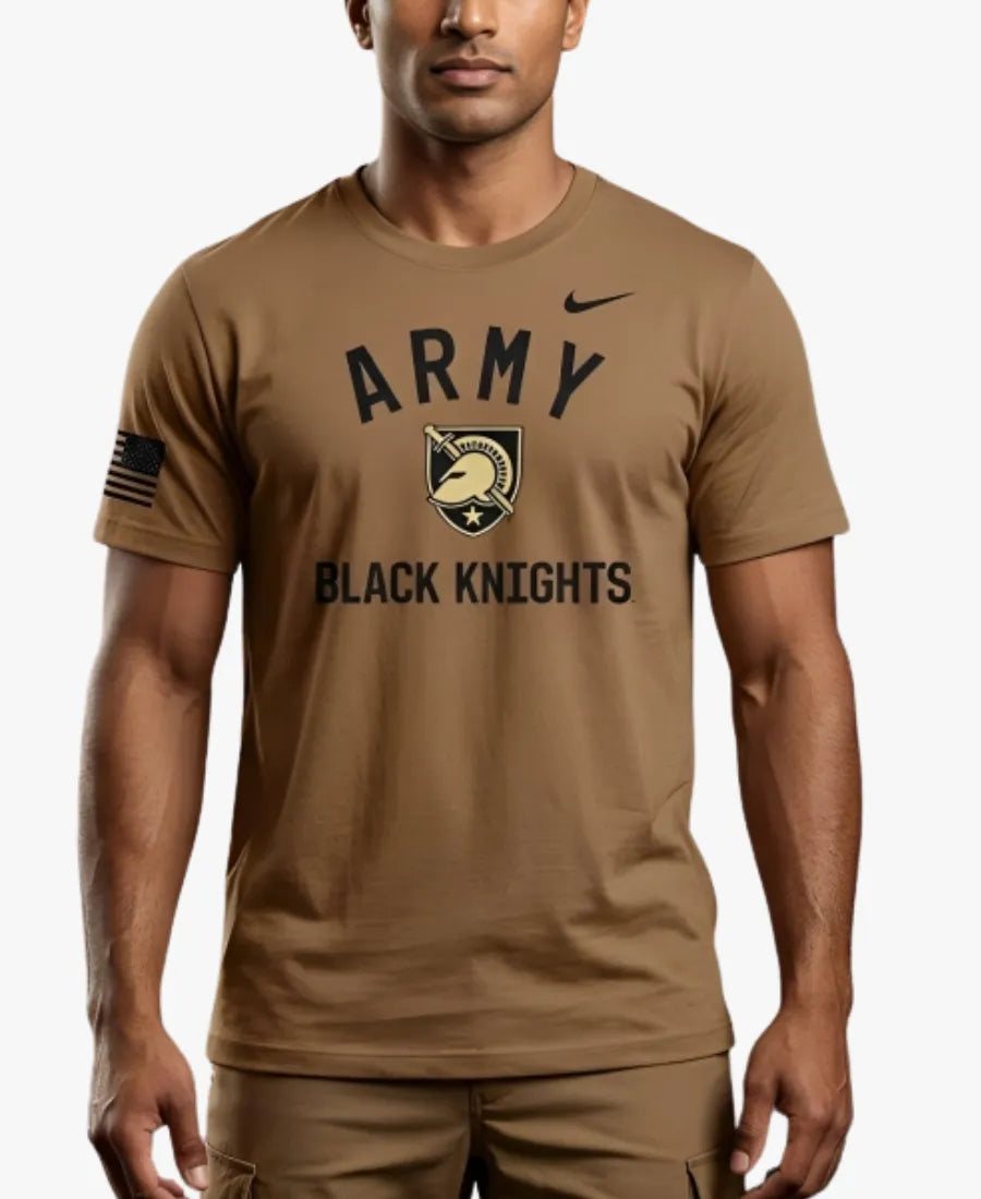 NikeArmyBlackKnights2026MilitaryAppreciationBrownT-Shirt