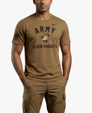 NikeArmyBlackKnightsMilitaryAppreciationBrownT-Shirt