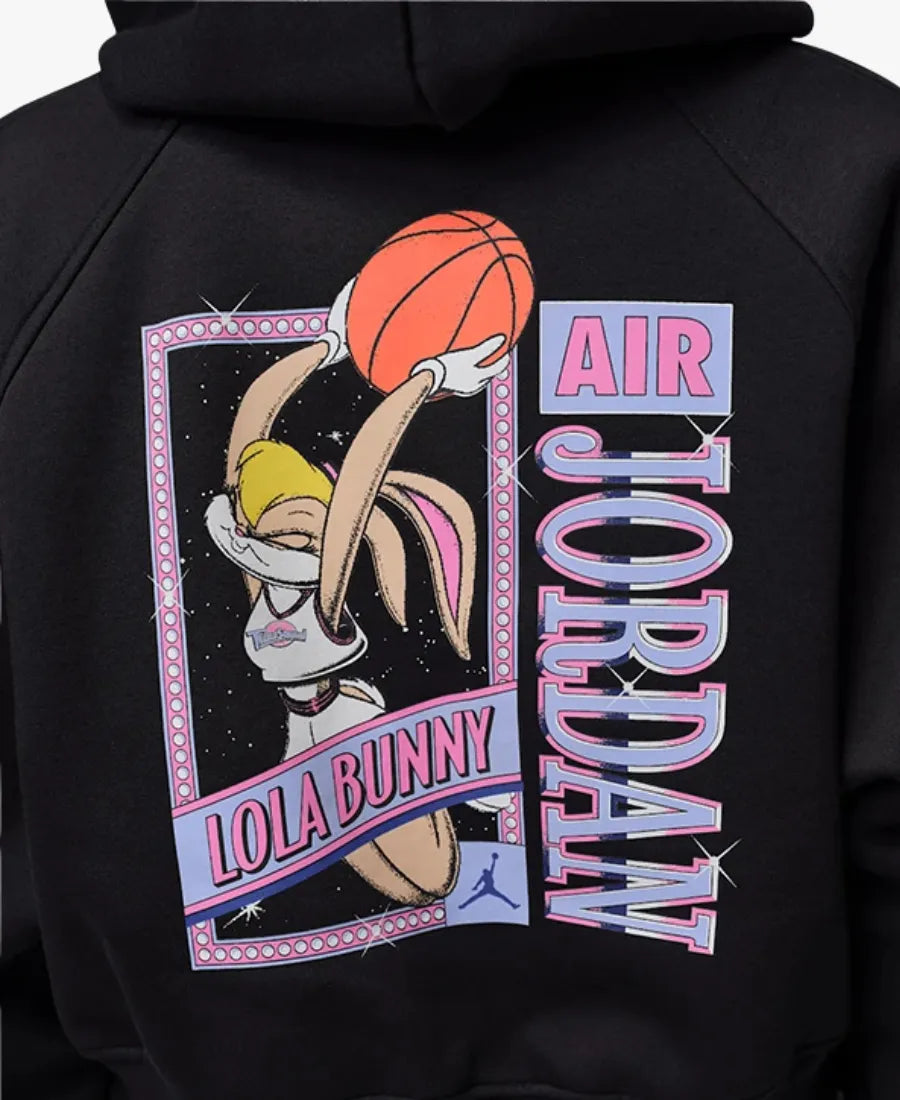 UnisexNikeJordanxBrooklynSpaceJamFull-ZipCroppedHoodie