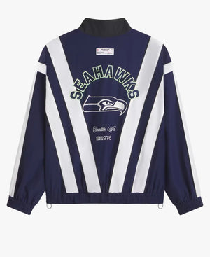 OffSeasonSeattleSeahawksFull-ZipWindbreakerJacketinNavyBlue