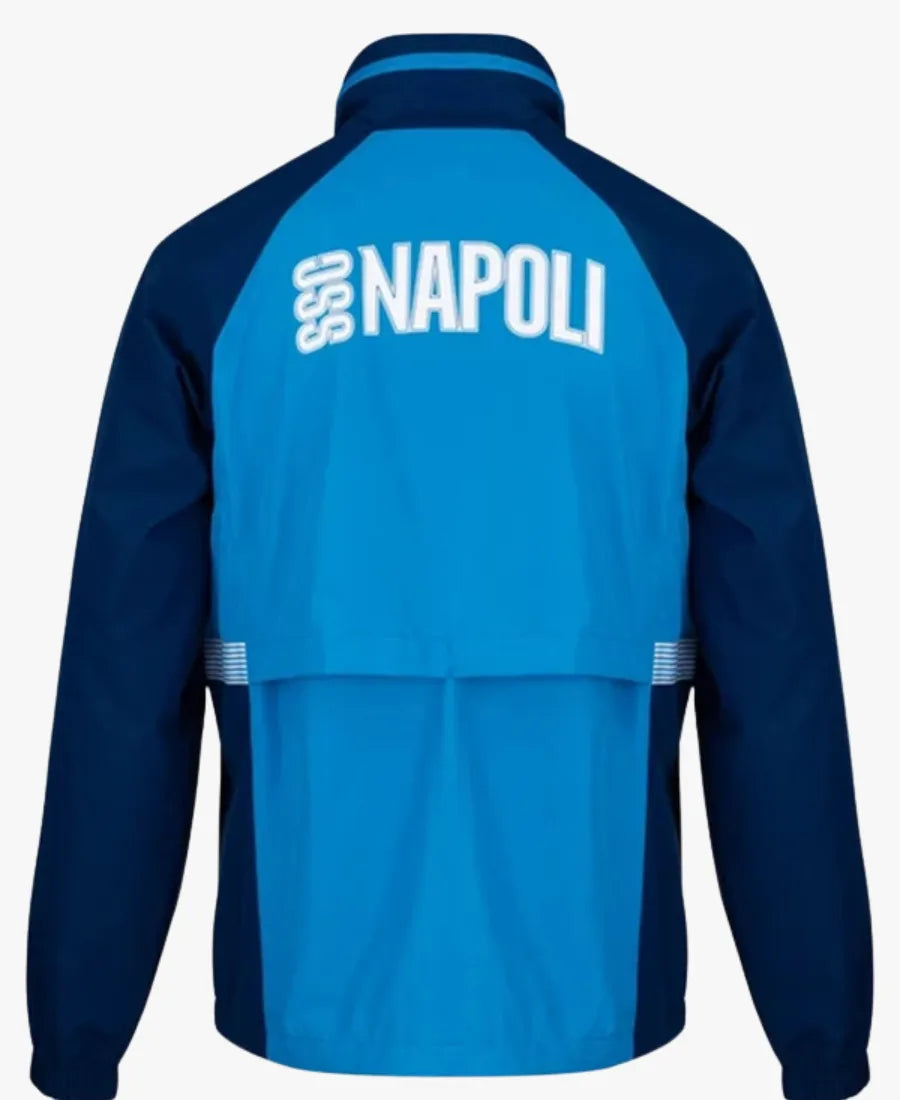 SSCNapoliSkyBlueWindbreakerHoodedJacket