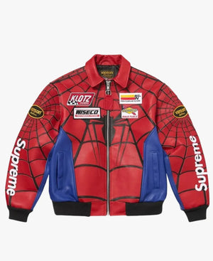 SupremeVansonLeathersSpider-ManJacket