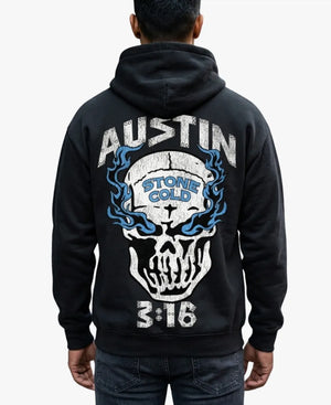 UnisexWarrenLotasxWWEStoneColdSteveAustin316BlackHoodie